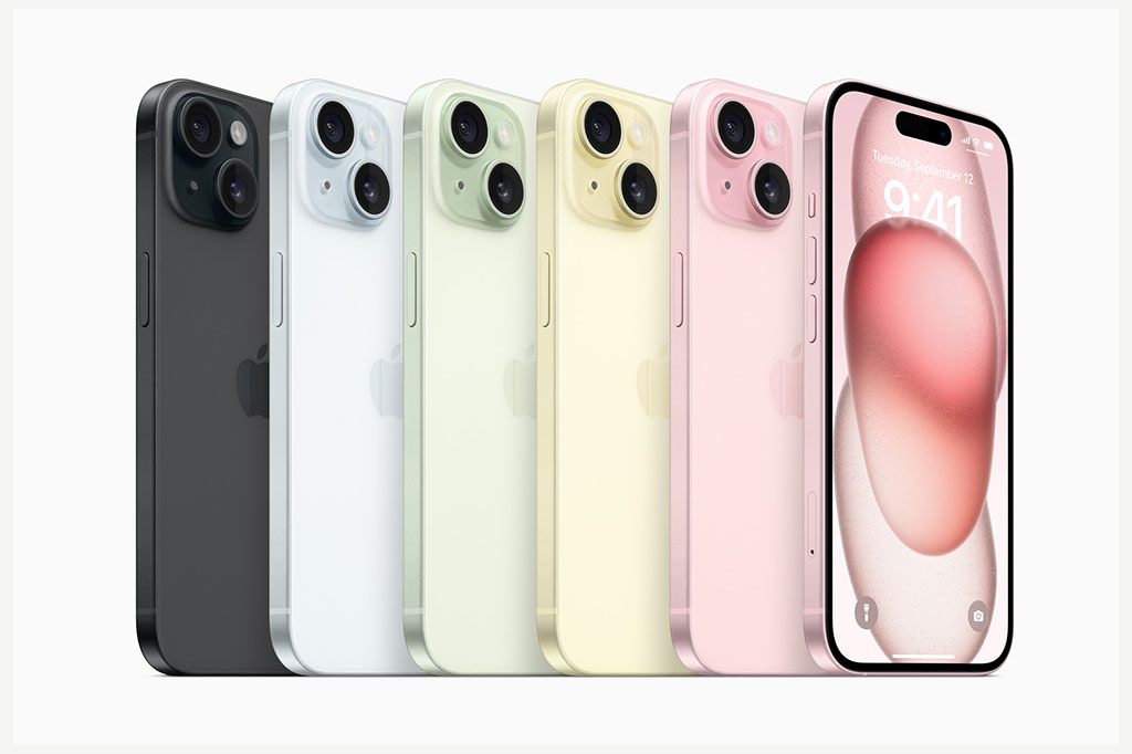 Apple iPhone 15 Color Lineup